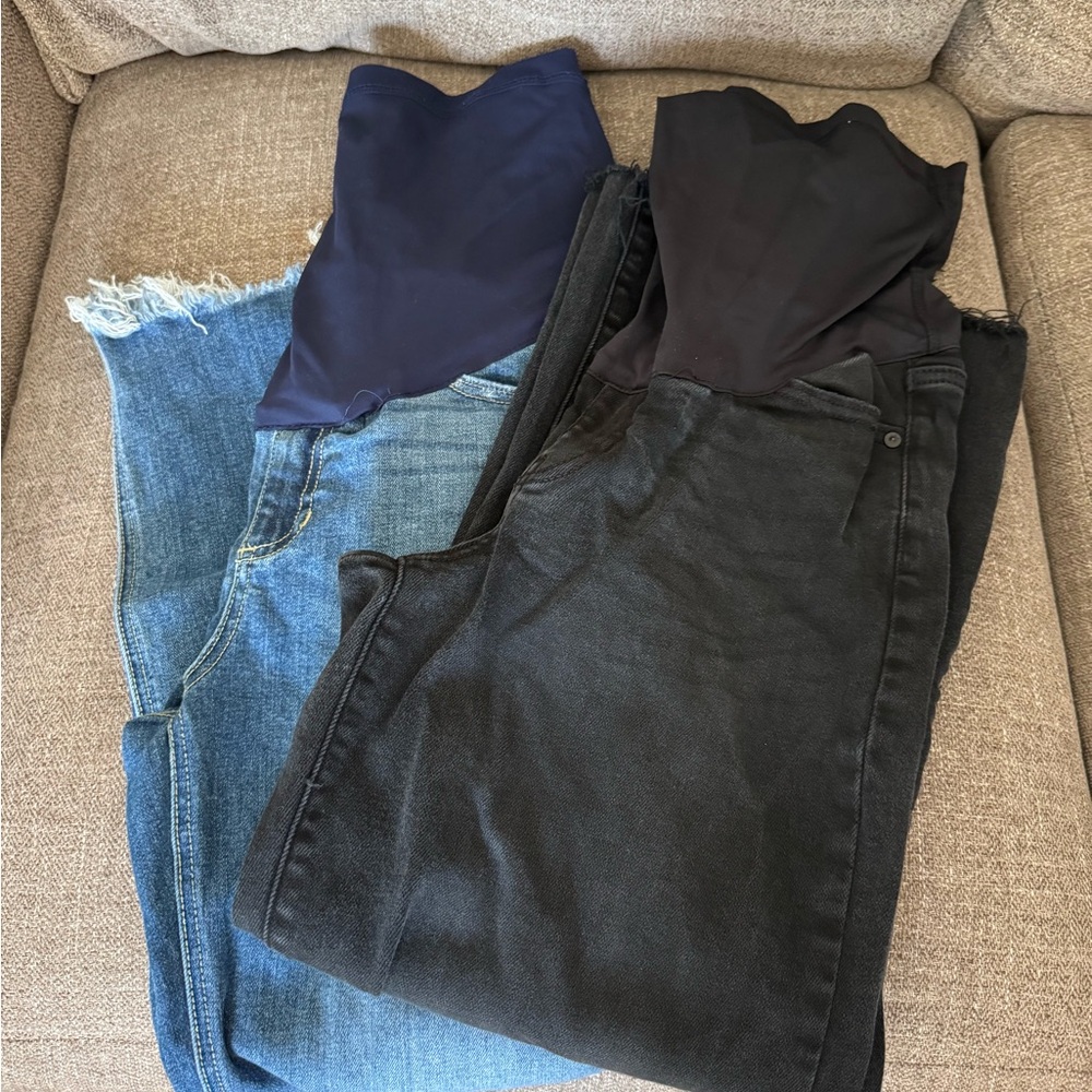 Pink Blush Maternity Jeans